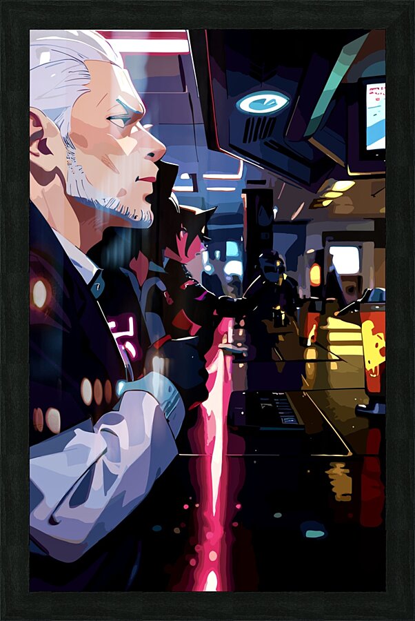 Imbibing Picture Frame print