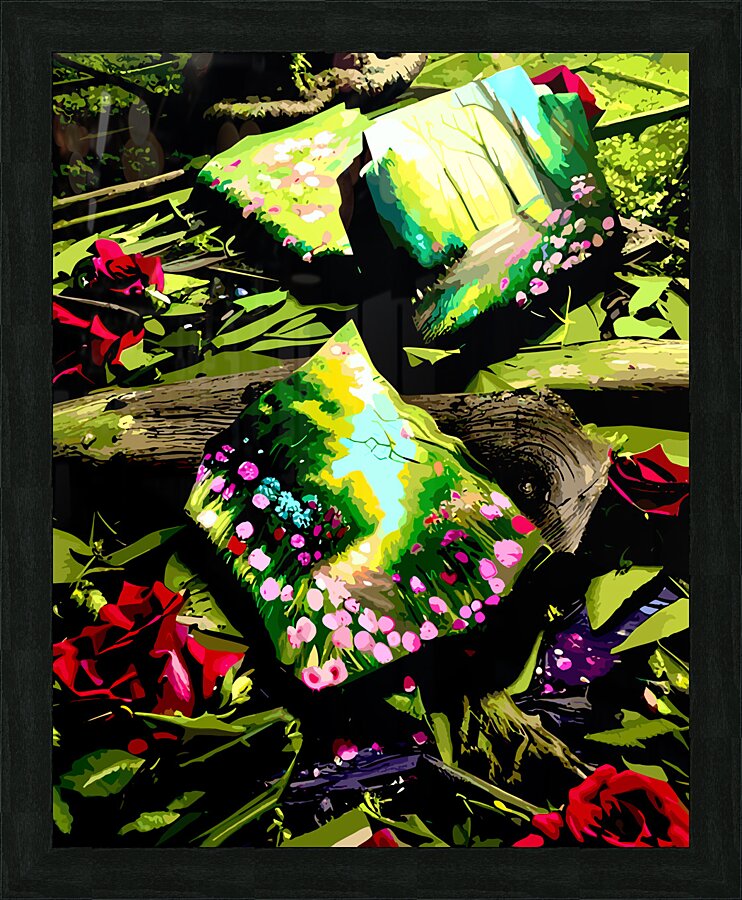 Exited Picture Frame print