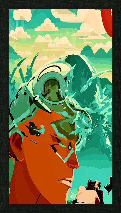 Cognition Picture Frame print