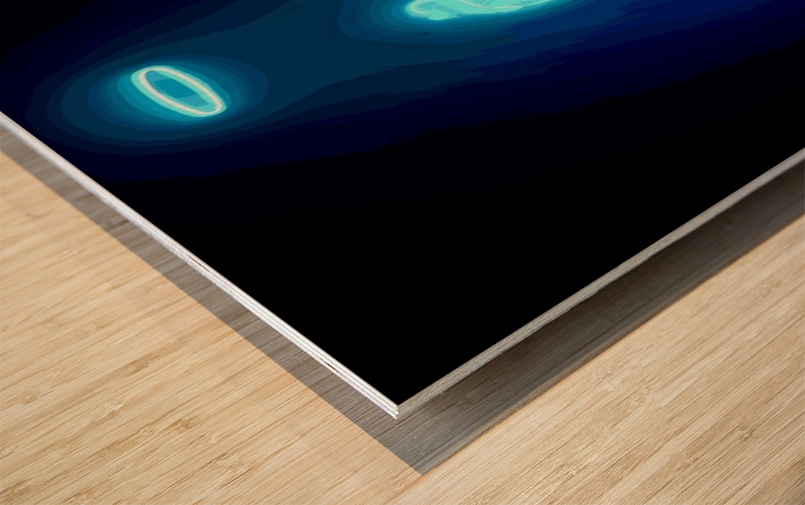 Nimbus Impression sur bois