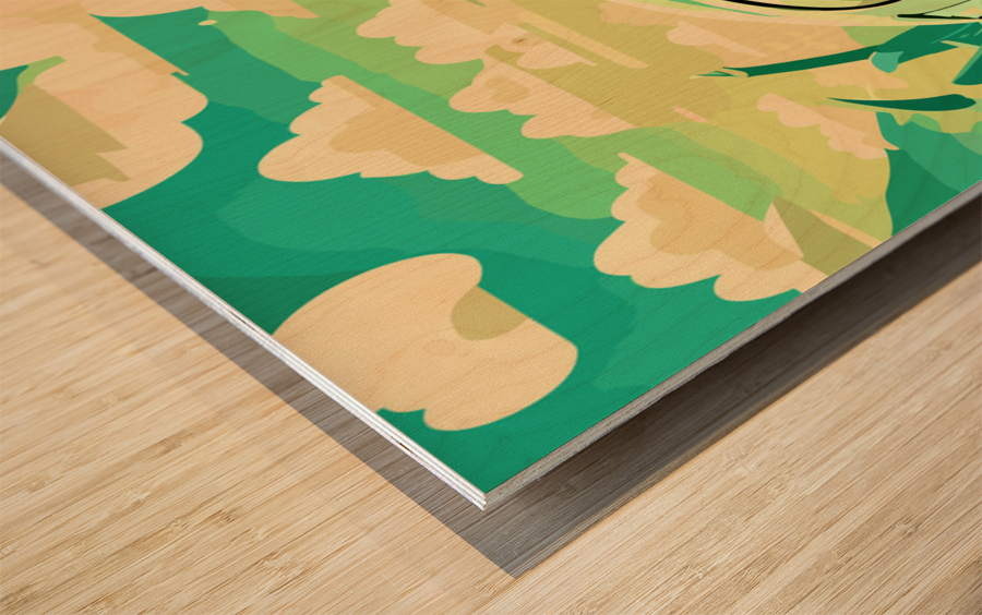 Cognition Wood print