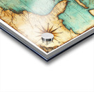 Vintage  map Acrylic print