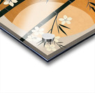 Bamboo Flowers Sun Minimal Acrylic print