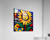 Happy Sunflower  Acrylic Print