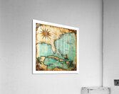 Vintage  map Acrylic Print