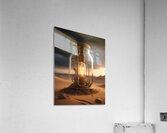 Steampunk Light Bulb Jar Desert Acrylic Print