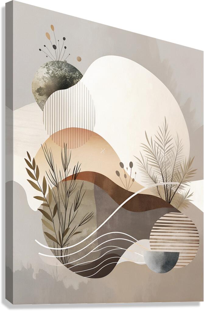 ArtsyNeutrals 3 Canvas Print