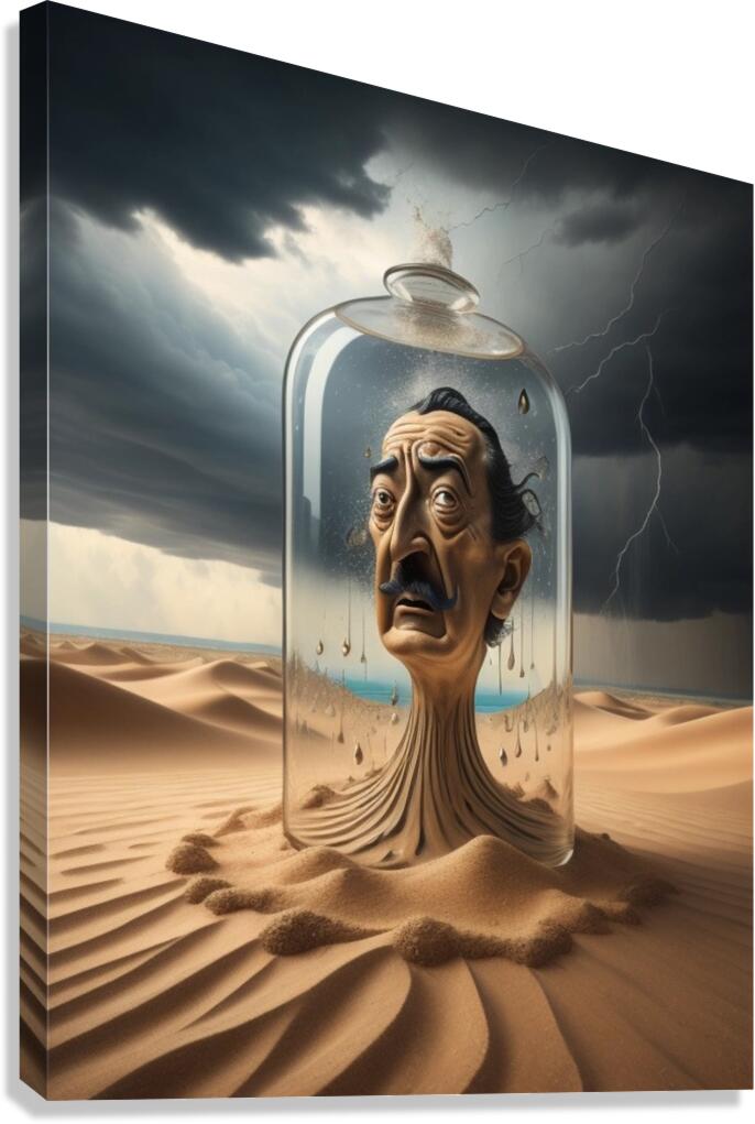 Jack in a box Canvas Print