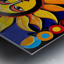 Happy Sunflower  Metal print