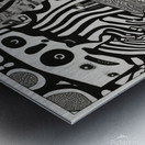 Maze  Metal print