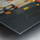 Abstract  Metal print