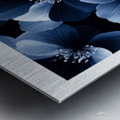 Blue  Flower  Metal print