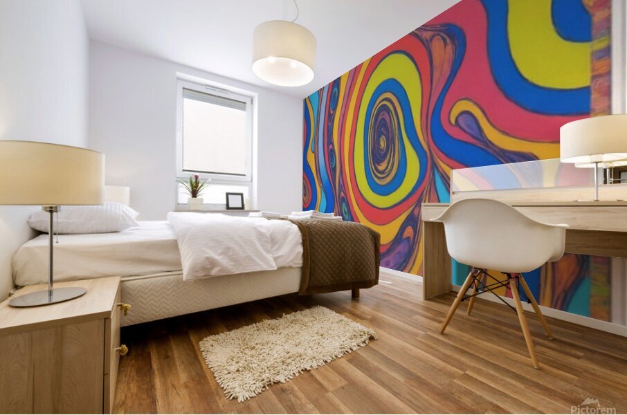 Circle  Mural print