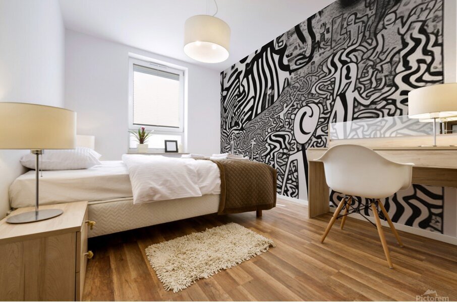 Maze  Mural print