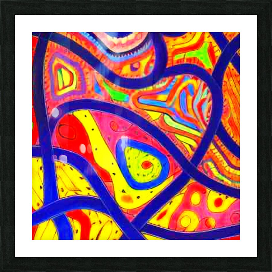 My heart  Picture Frame print