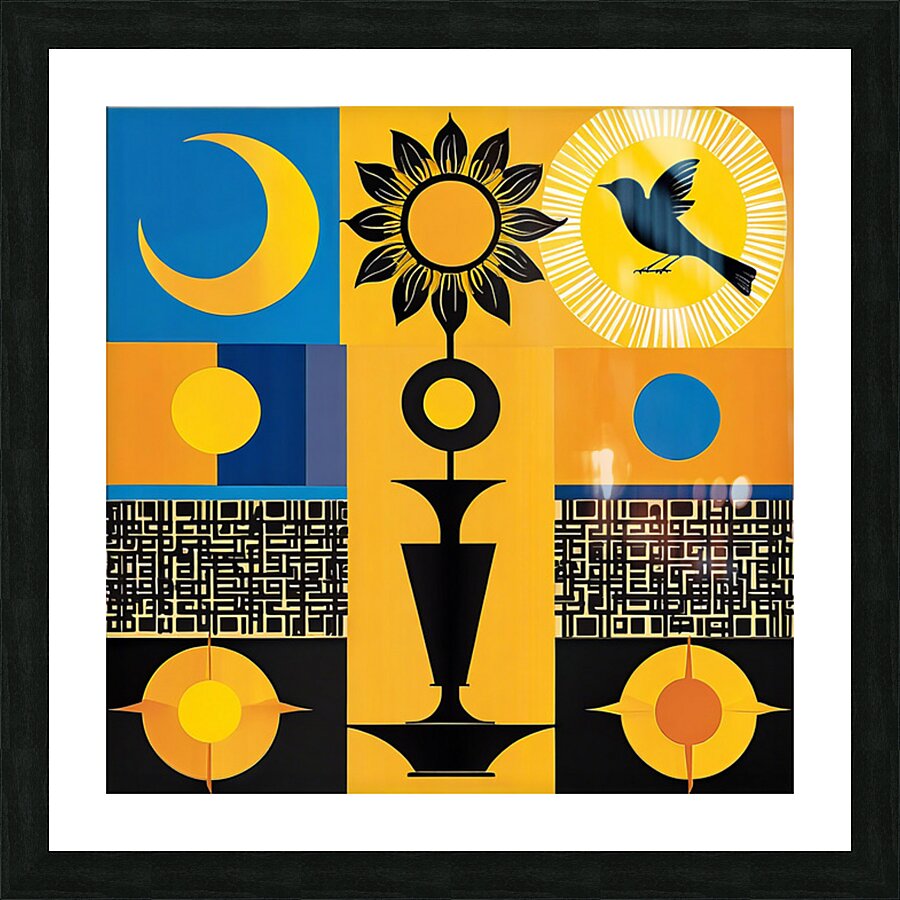 Sunflower  Picture Frame print