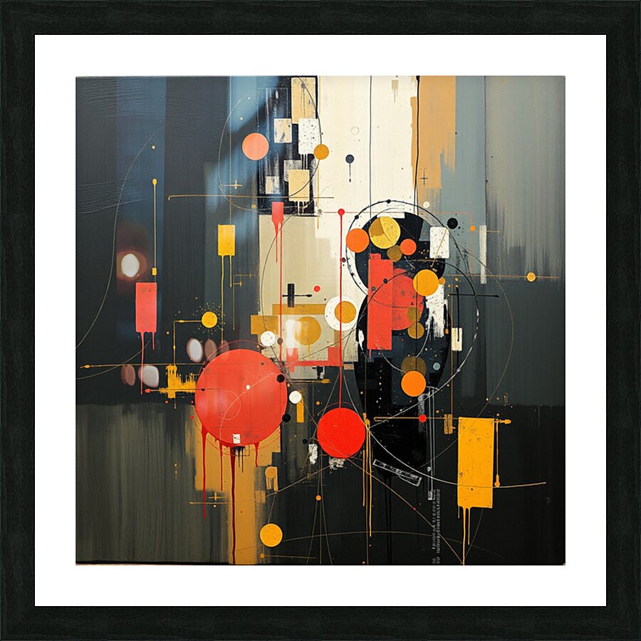 Abstract  Picture Frame print