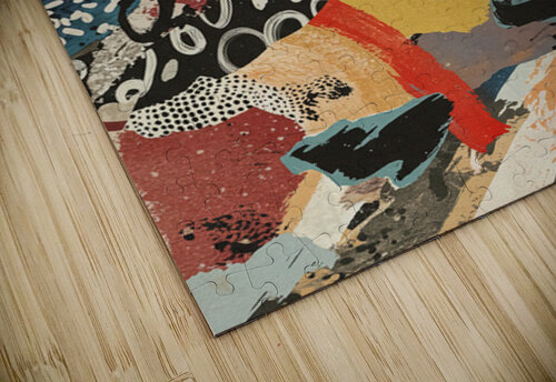 ModernArtCollage06 Amanda Schaum  puzzle