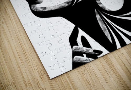 OpArtPortrait18 Amanda Schaum  puzzle