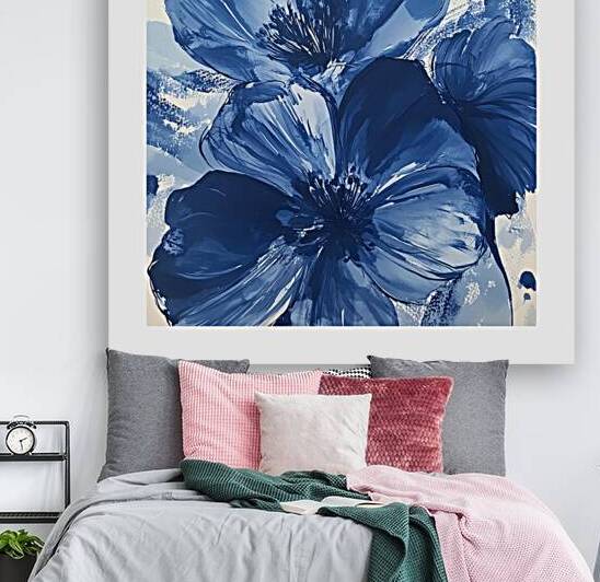 Blue  flora Reproduction