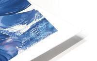 Blue  flora HD Metal print
