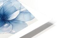 Blue flowers  HD Metal print