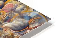 Time is an illusion  HD Metal print