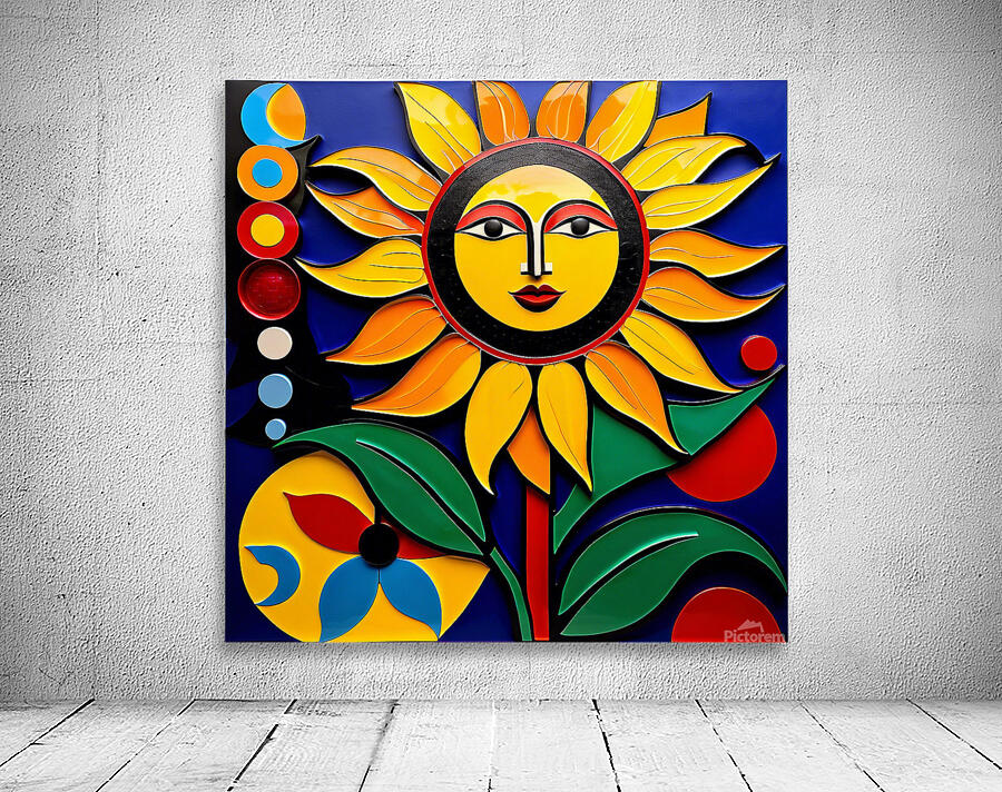 Happy Sunflower  Wall Preview
