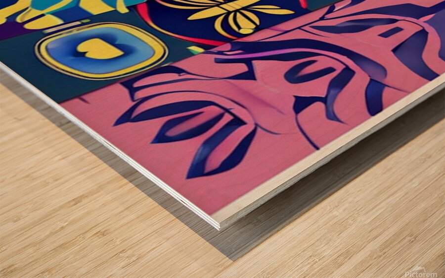 Butterfly  Wood print