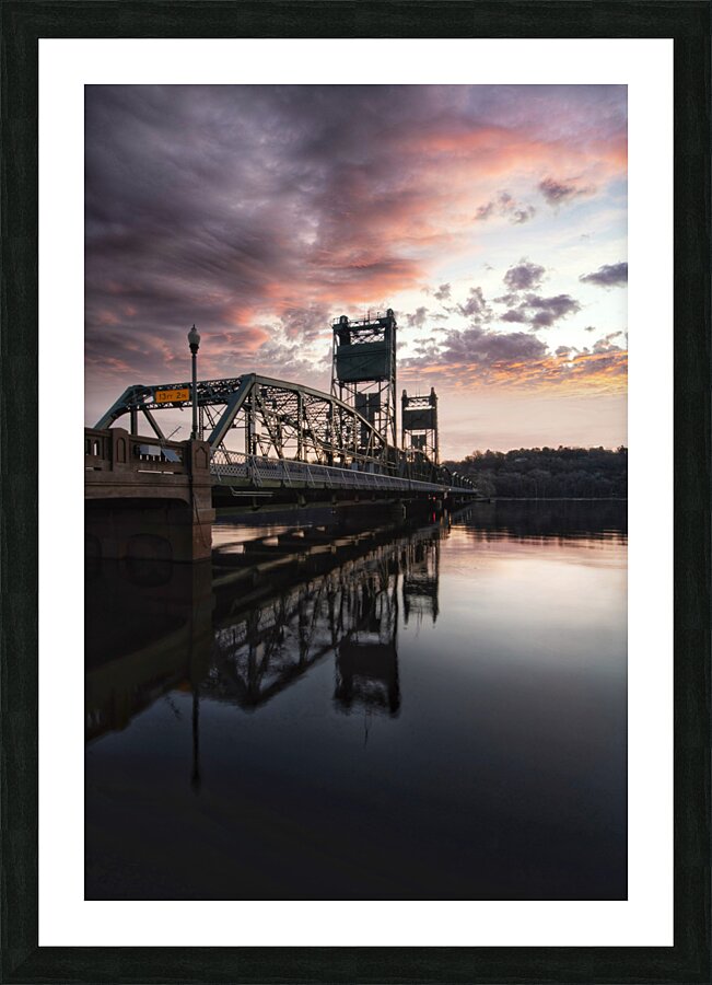 Cotton Candy Skies Picture Frame print