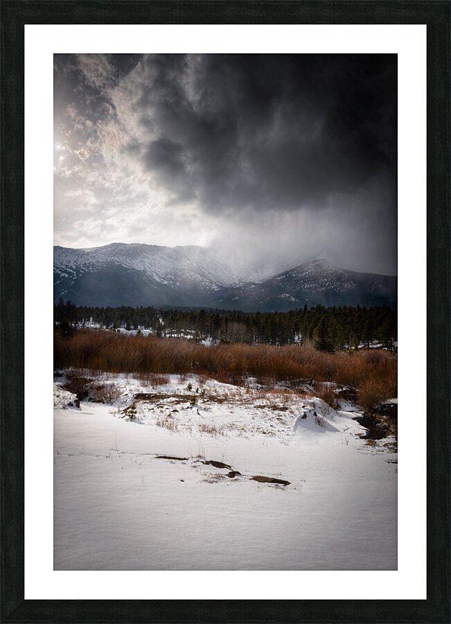 Mount Meeker Picture Frame print