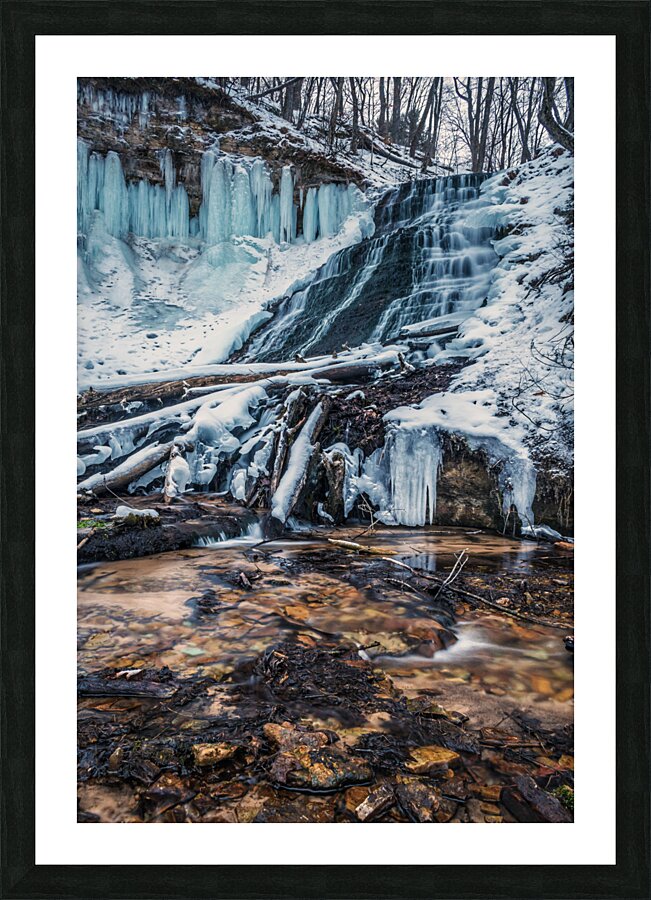 Buttermilk Falls Picture Frame print