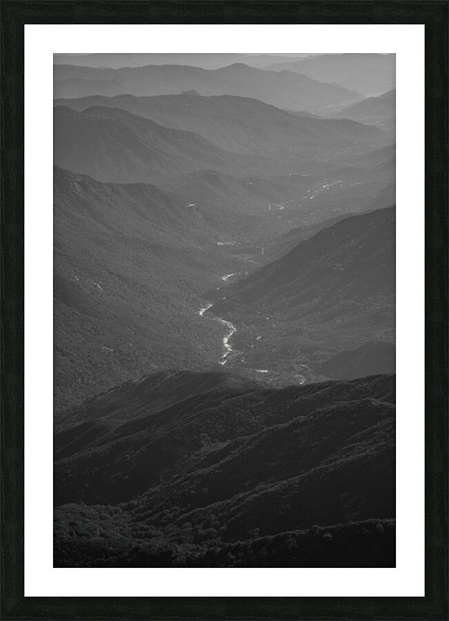 The Valley Picture Frame print