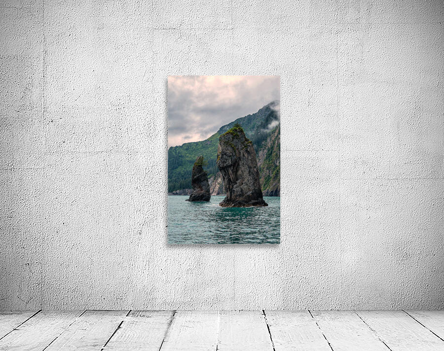 Alaskan Sea Stacks Wall Preview