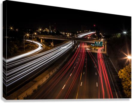 Over The Braga Bridge Canvas Print