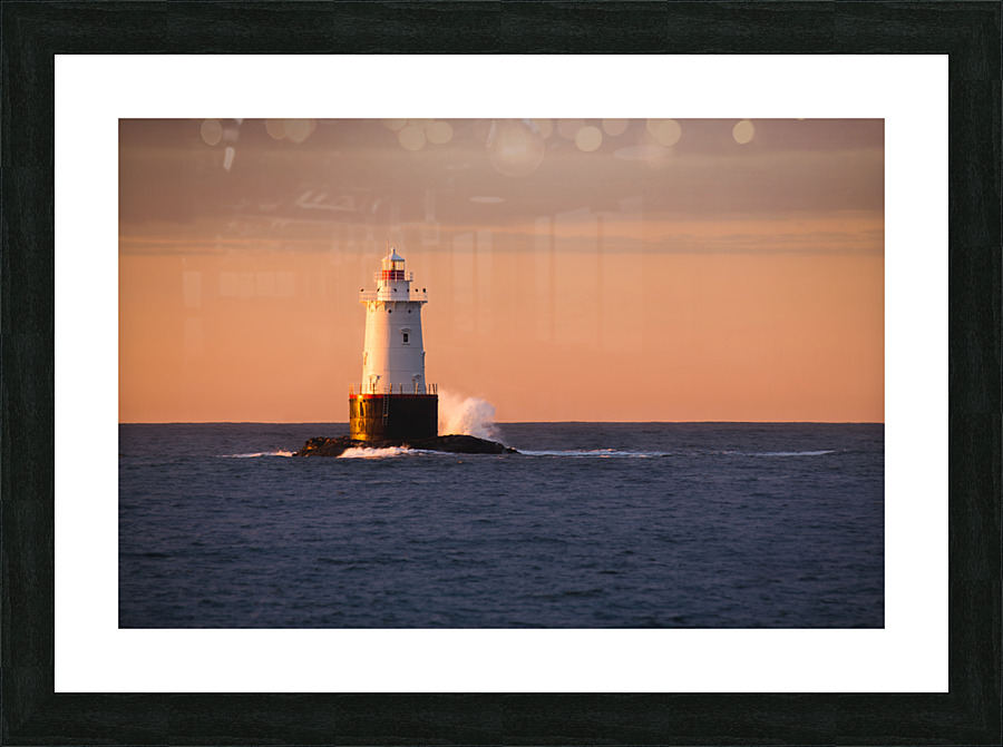 Sakonnet Point Lighthouse Picture Frame print