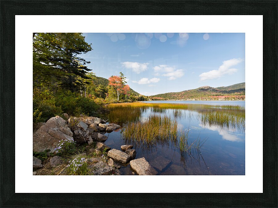 Upper Hadlock Pond Acadia Picture Frame print