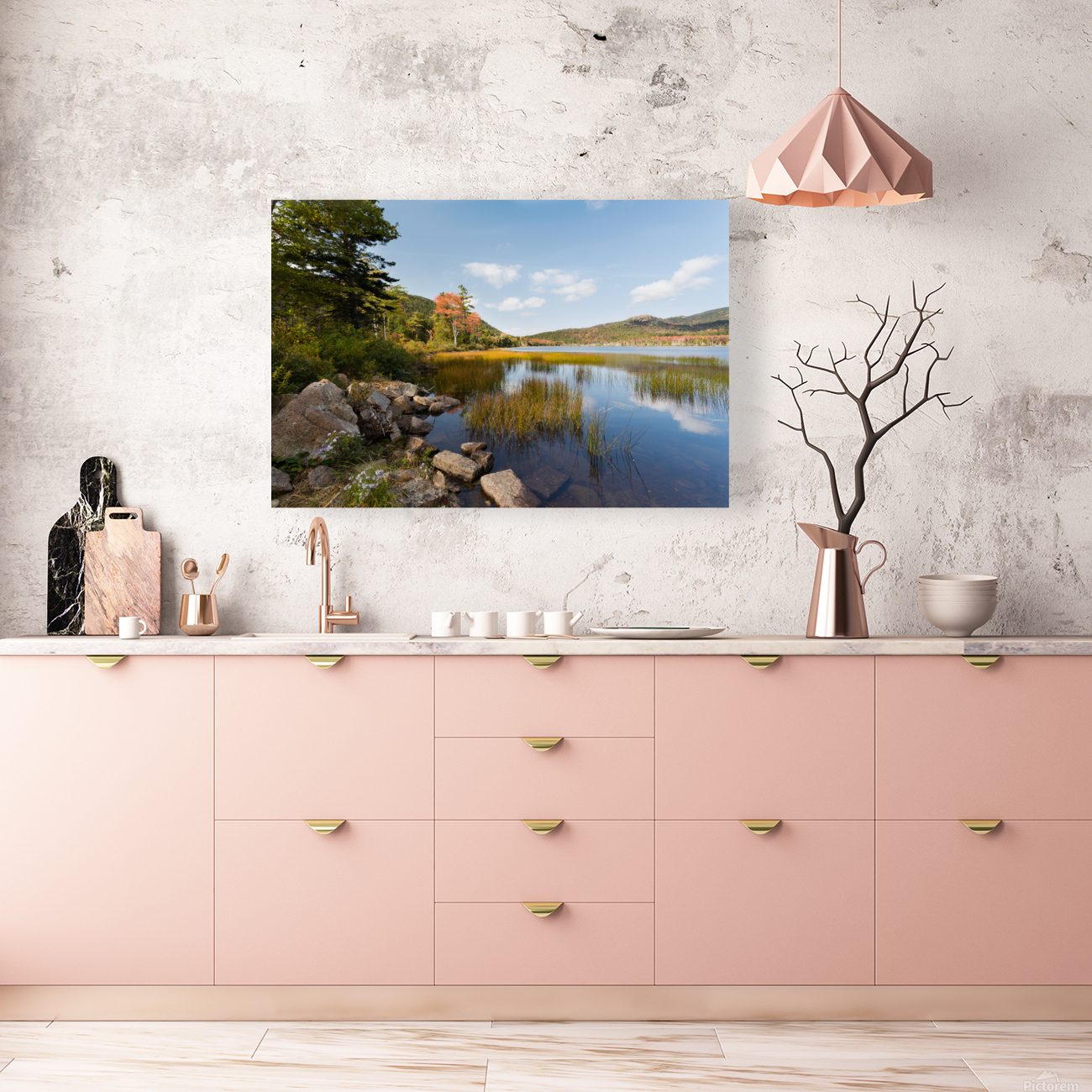 Upper Hadlock Pond Acadia Reproduction