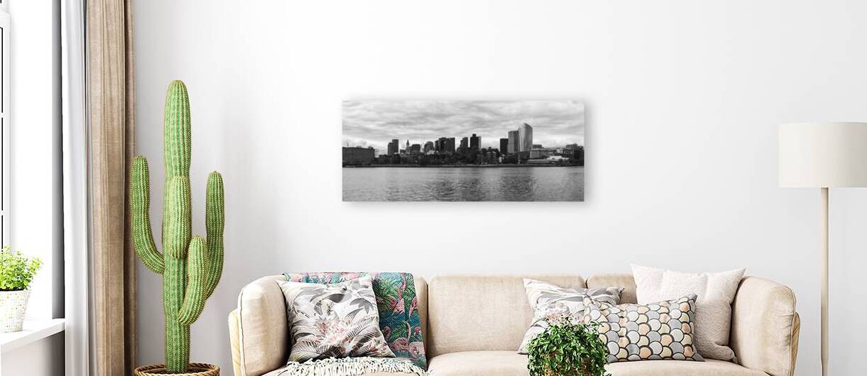 Boston Skyline From Charlestown Navy Yard by Andrew Pacheco