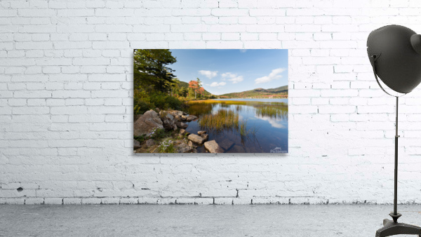 Upper Hadlock Pond Acadia Wall Preview