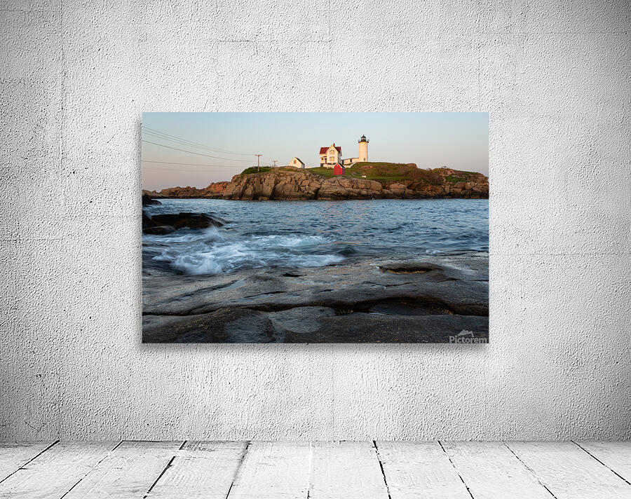 Evening at Nubble Light Wall Preview