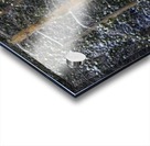 SNOW OUTLINES Acrylic print