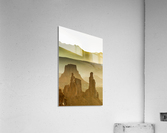 GOLDEN SPIRES Acrylic Print