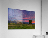 BENEATH TETON GLORY Acrylic Print