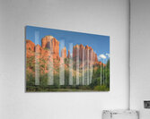 Sunset At Cathedral Rock Acrylic Print
