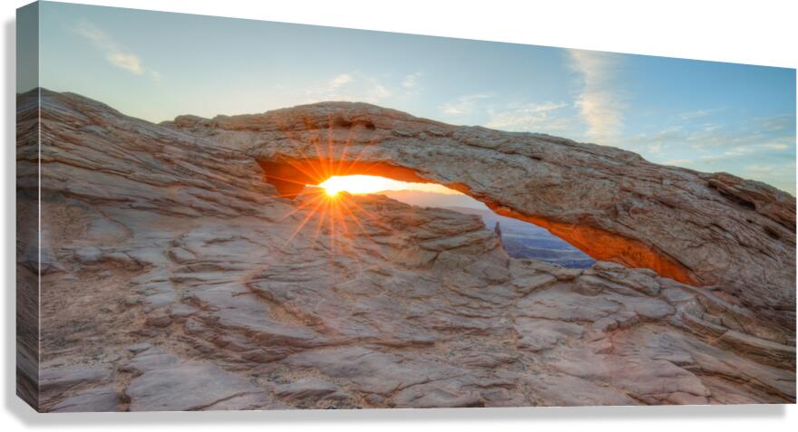 Starshine Through Mesa Arch Canvas Print