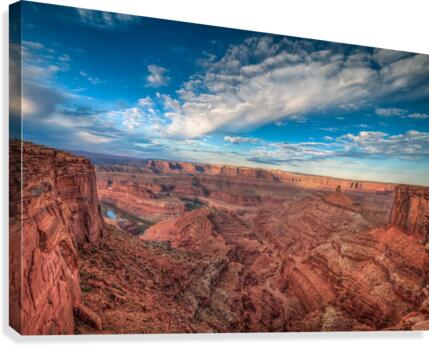 LAYERED BEAUTY  Canvas Print
