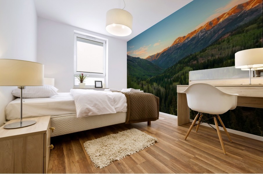 A MILLION DOLLAR VIEW Mural print