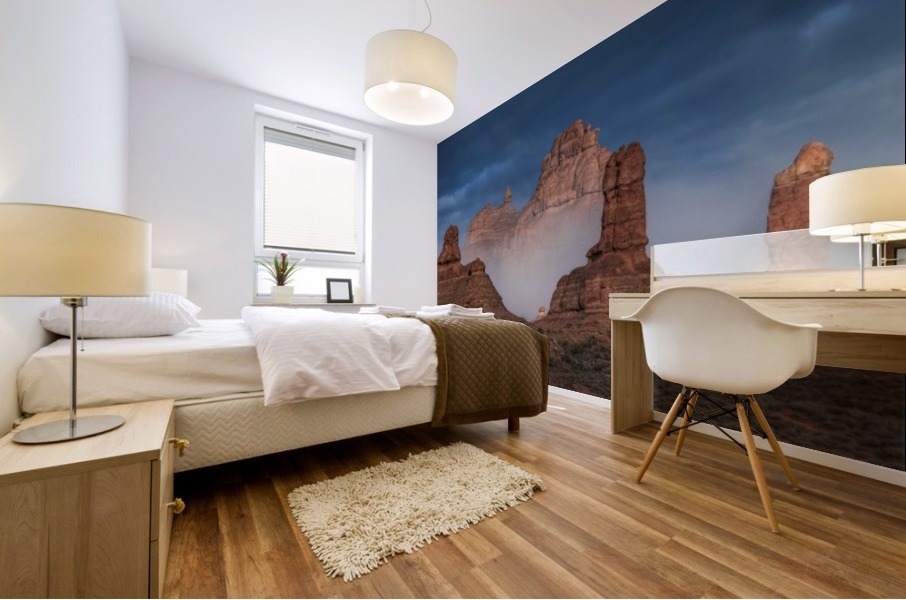 RISE ABOVE IT Mural print