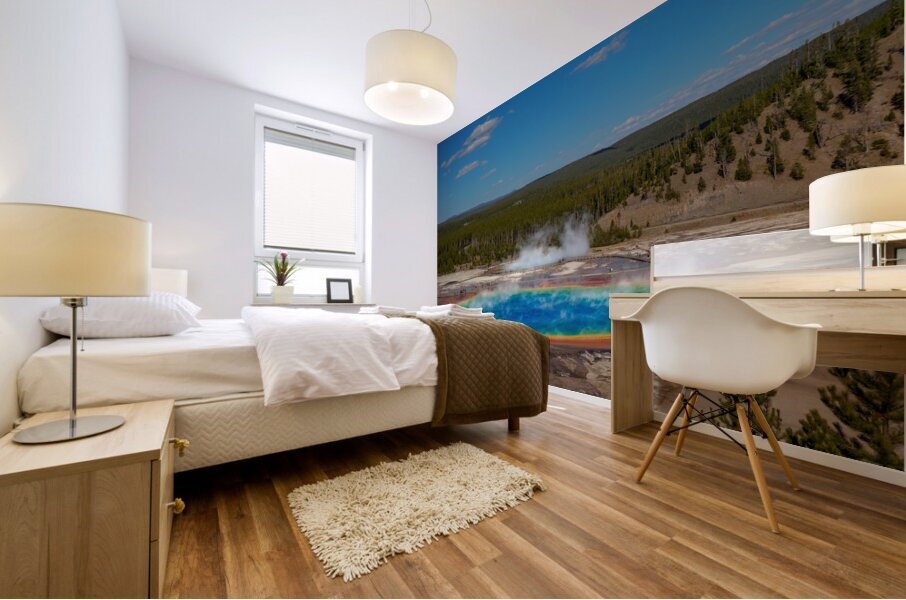 Grand Prismatic Spring Mural print